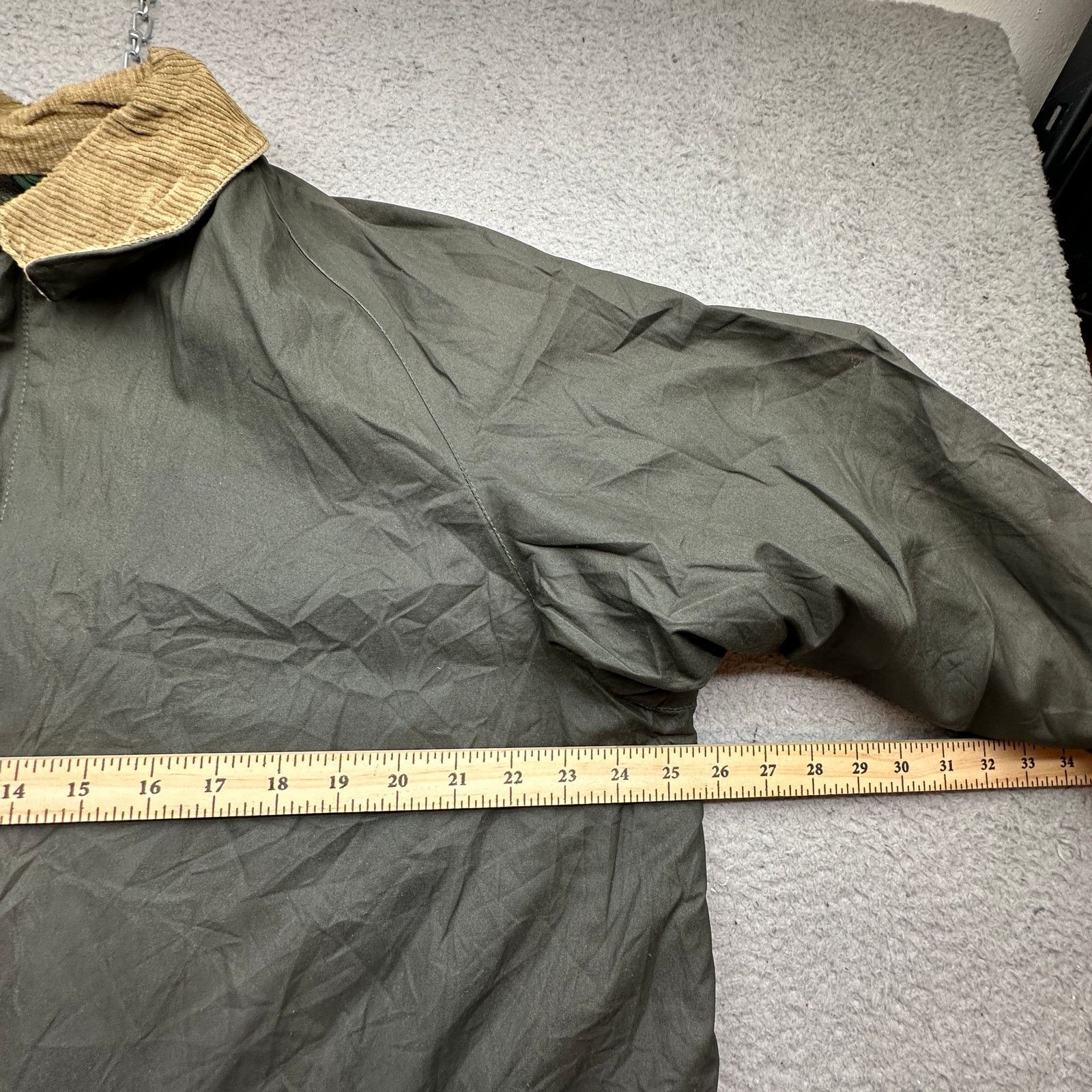 Orvis VTG 80s Orvis Thorndale England Waxed Chore Coat Large Size US L / EU 52-54 / 3 - 6 Thumbnail