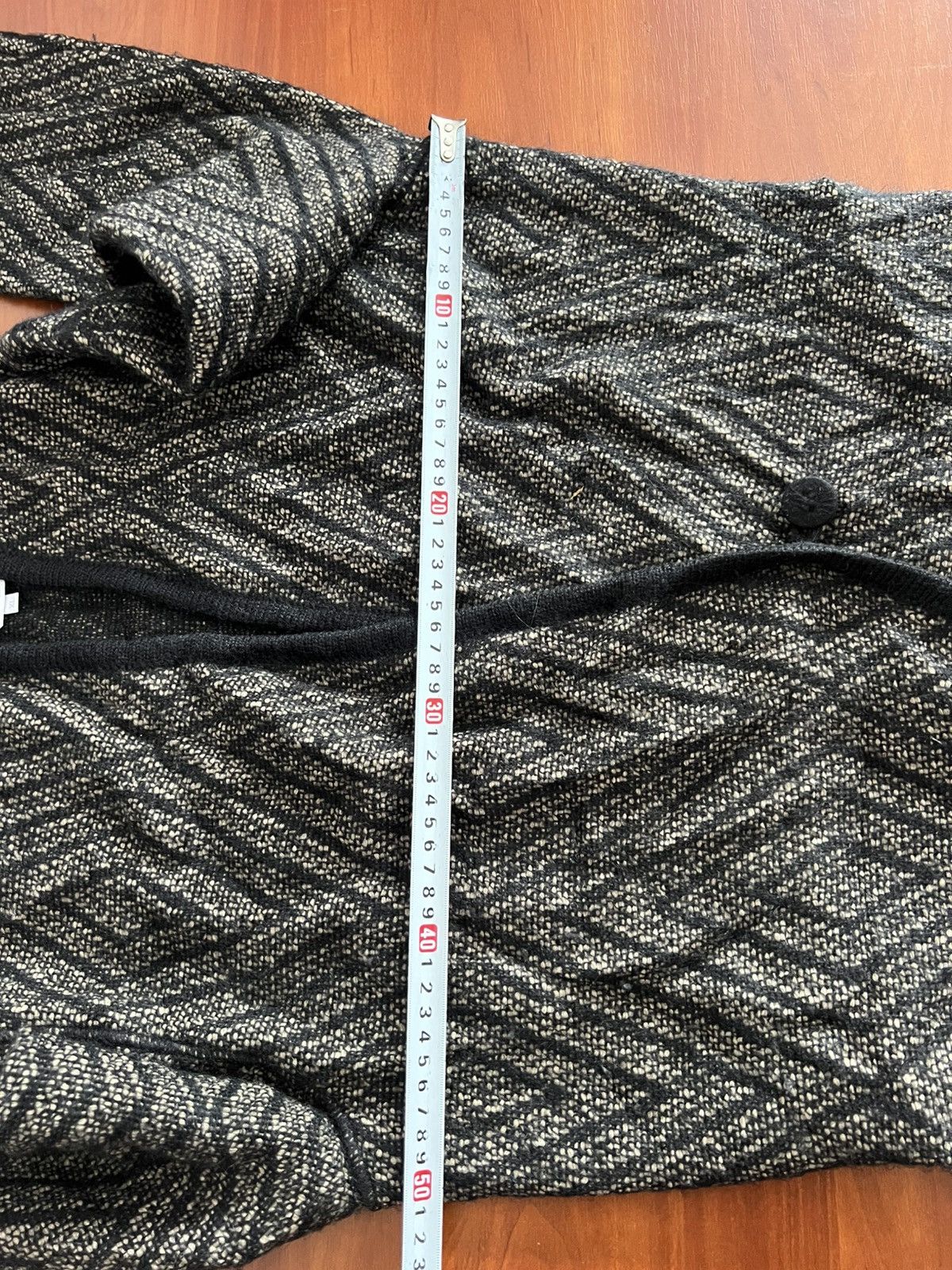 Max Mara MAX MARA ITALY CLASSIC ABSTRACT MOHAIR WOOL CARDIGAN SWEATER Size XL / US 12-14 / IT 48-50 - 15 Thumbnail