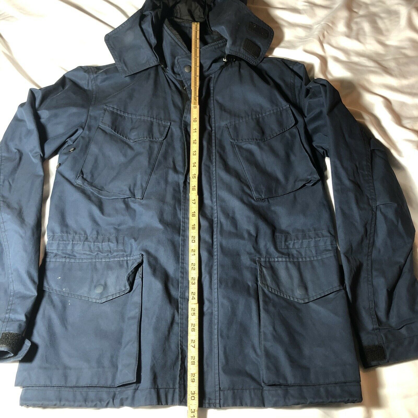 Rag & Bone Rag & Bone Double Layer Navy Blue Field Utility Parka Jacket Size US S / EU 44-46 / 1 - 4 Thumbnail