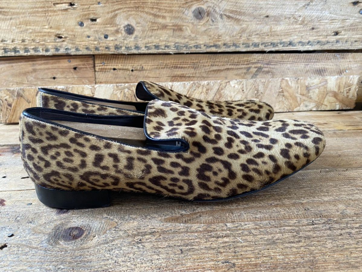 Designer × Saint Laurent Paris × Yves Saint Laurent Saint Laurent leopard print slip on casual loafers sz uk7.5 Size US 8.5 / EU 41-42 - 9 Thumbnail