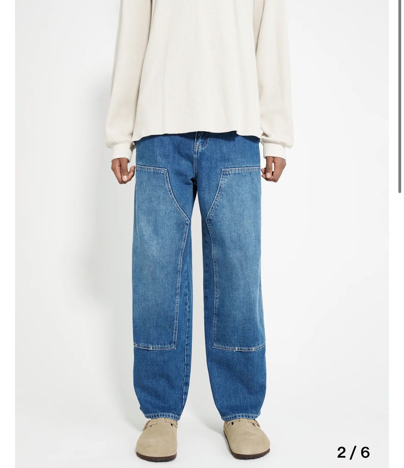 Stussy Stussy Work Pant “Washed Blue” Size US 34 / EU 50 - 6 Thumbnail