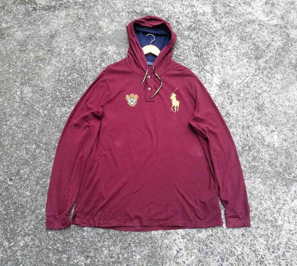 Polo Ralph Lauren Polo Ralph Lauren Big Pony Hoodie Size US L / EU 52-54 / 3 - 1 Thumbnail