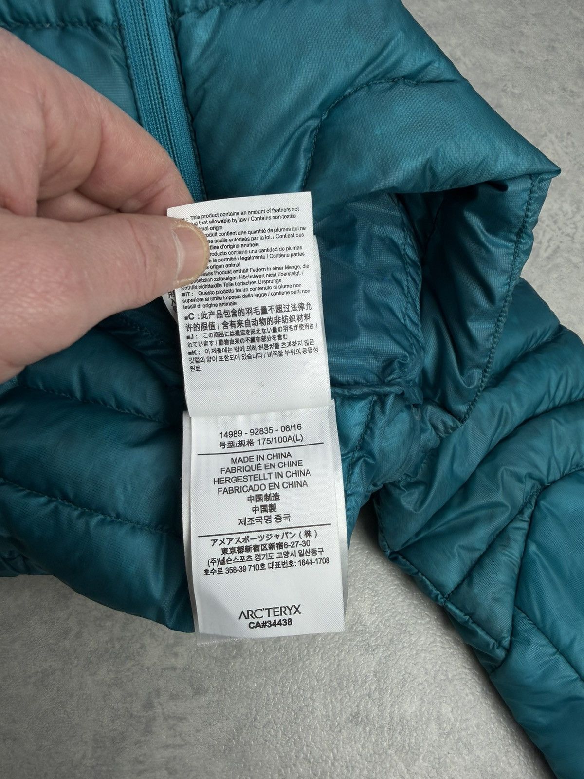 Arc'teryx Arc’teryx Cerium LT Lightweight Down Jacket Teal Women L Size L / US 10 / IT 46 - 12 Thumbnail