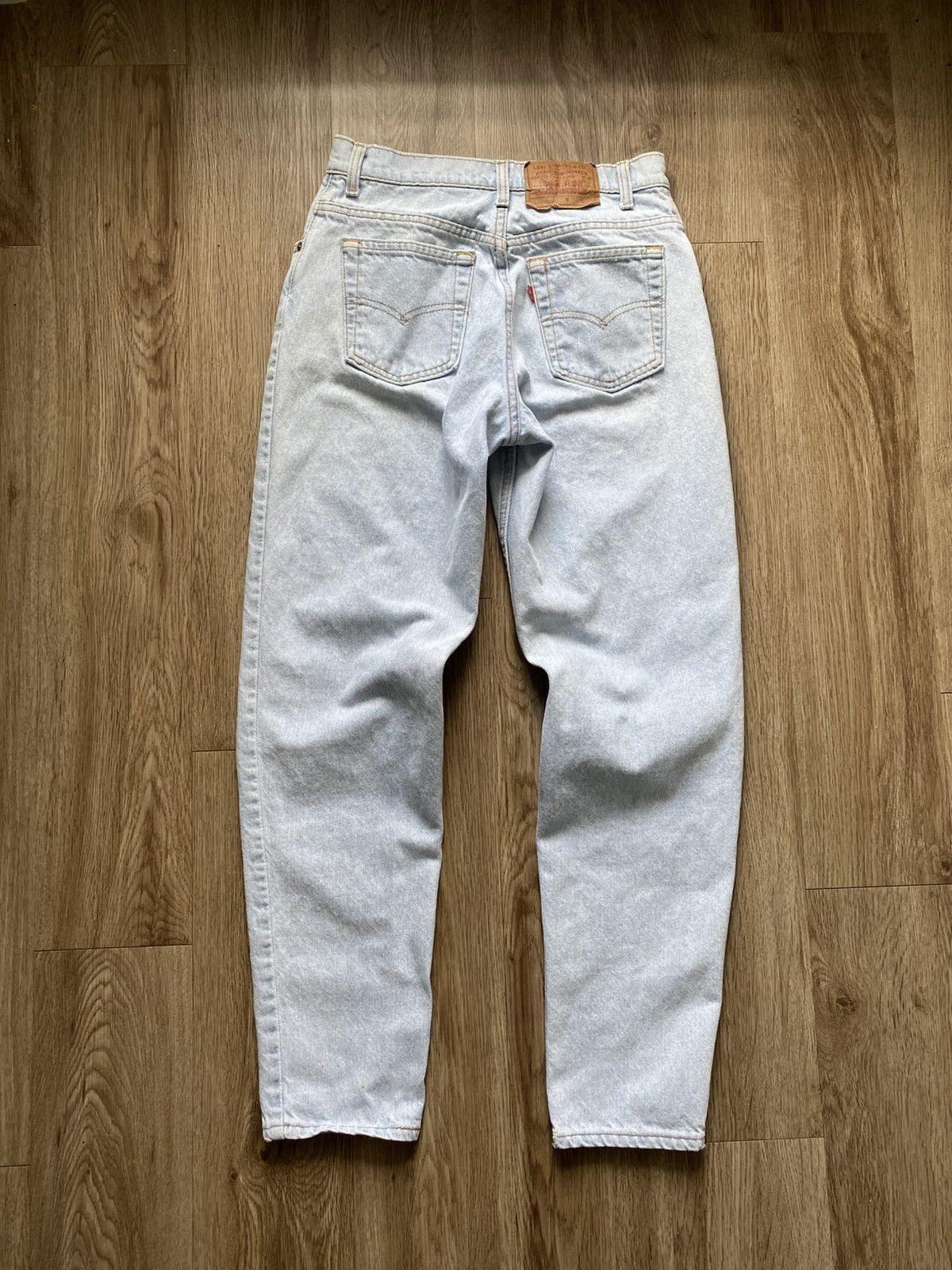 Levi's Vintage 90s Levis USA Light Wash Denim Jeans Size US 28 / EU 44 - 2 Thumbnail