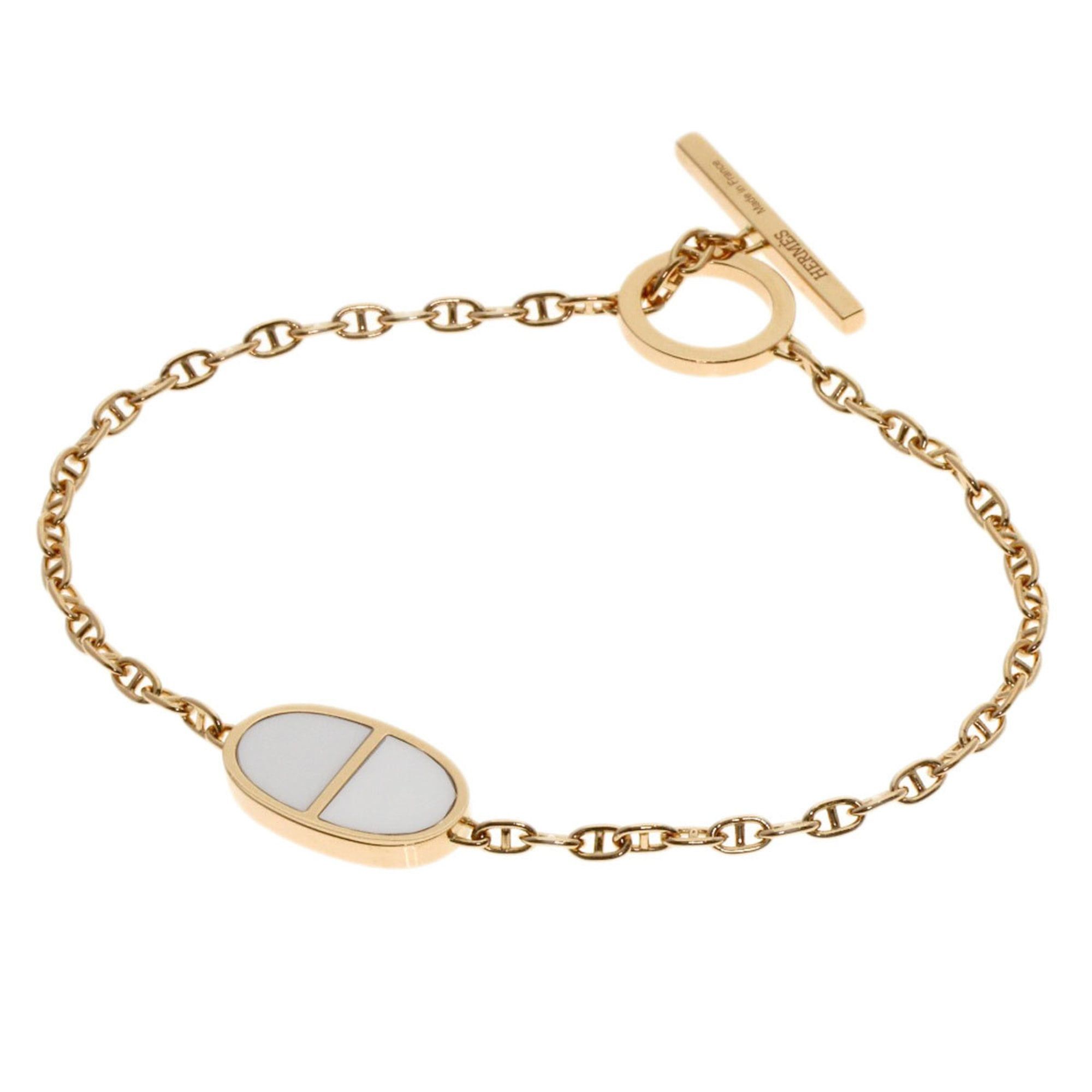 Hermes Hermes Chaine d'Ancre Verso Bracelet 18K Pink Gold Women's HERMES Size ONE SIZE - 1 Thumbnail