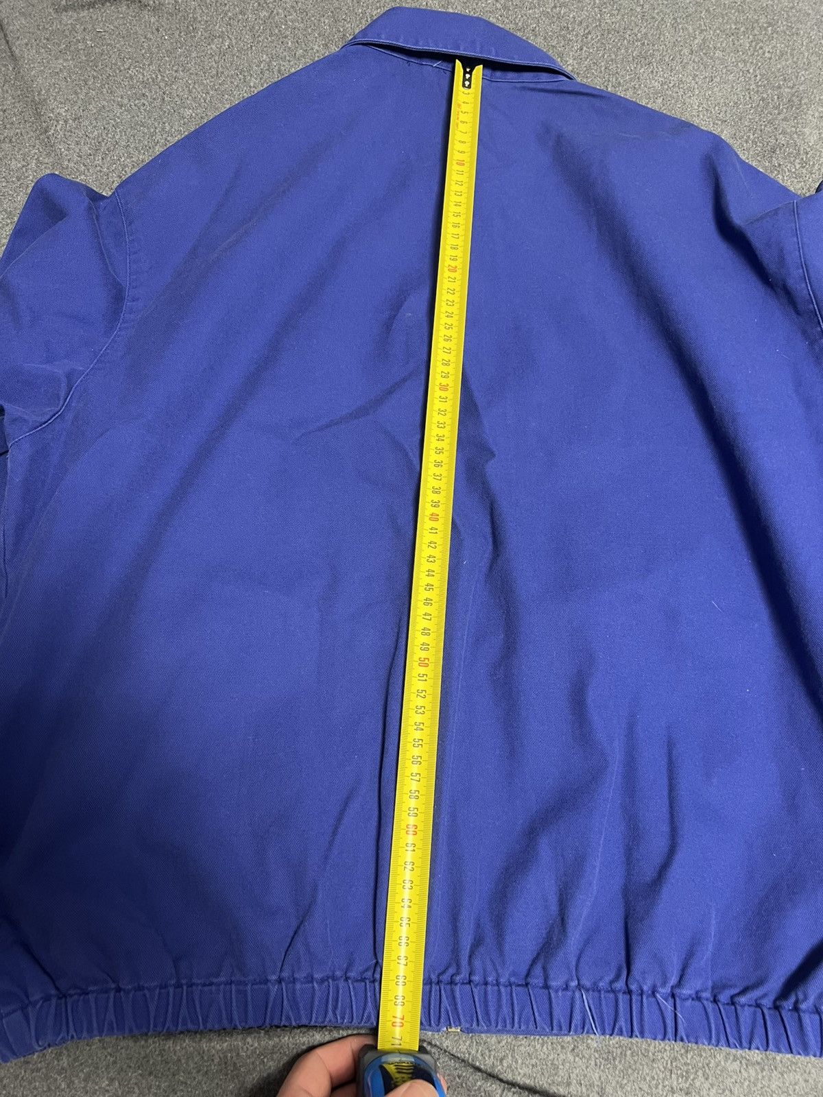 Yves Saint Laurent Vintage YSL Yves Saint Laurent Pour Homme Men's Blue Jacket Size US XL / EU 56 / 4 - 19 Thumbnail