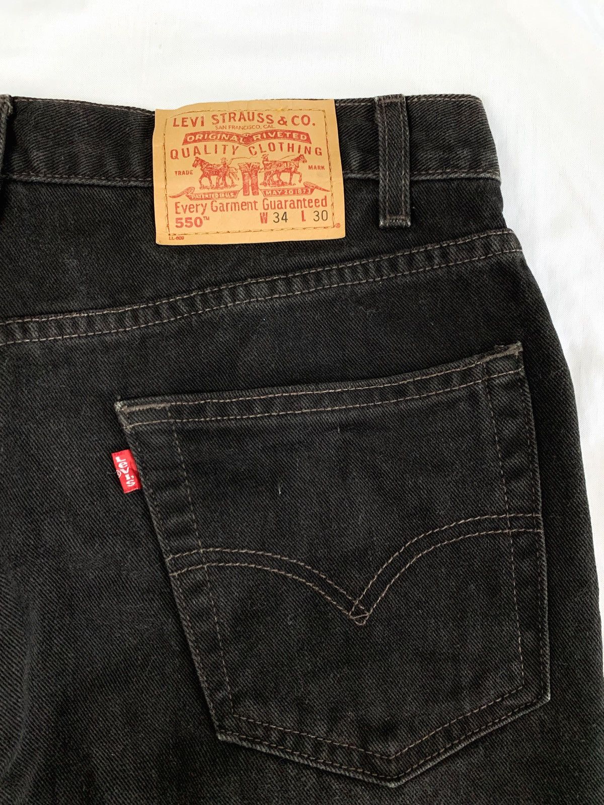 Levi's Black Levi's 505 relaxed fit jeans Size US 34 / EU 50 - 7 Thumbnail