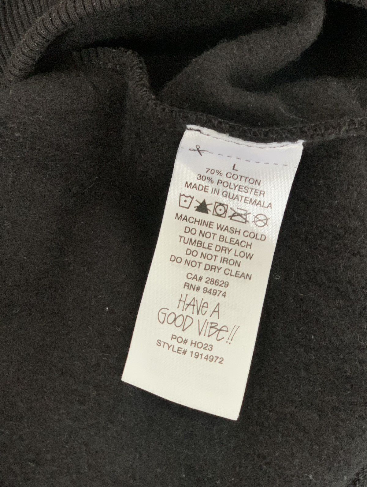 Stussy Stussy Blur Crewneck Black - Size L Size US L / EU 52-54 / 3 - 7 Thumbnail