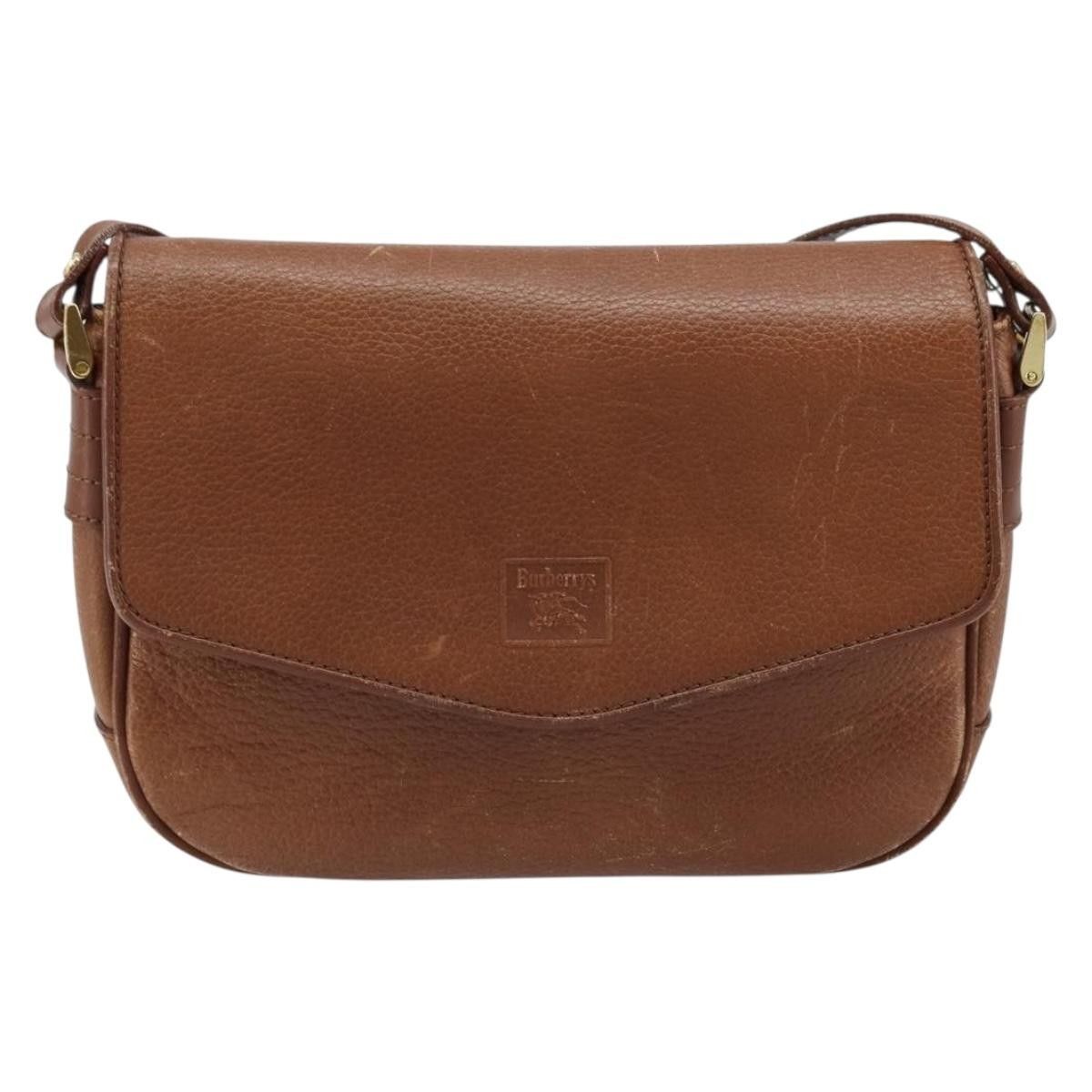 Burberry Burberry Flap Shoulder Bag Leather Size ONE SIZE - 1 Thumbnail