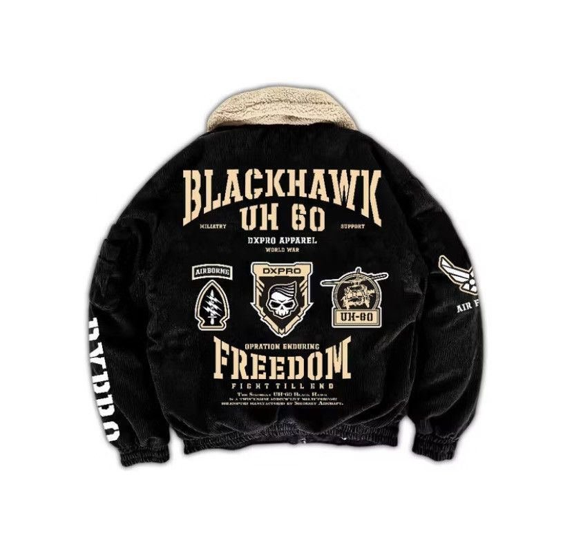 Other Bomber jacket Blackhawk Corduroi Size US L / EU 52-54 / 3 - 2 Thumbnail