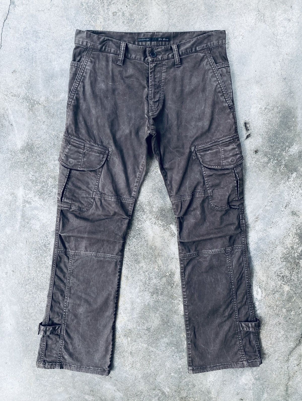 Tete Homme Vintage Issey Miyake Tete Homme Cargo Pants Size US 34 / EU 50 - 1 Thumbnail