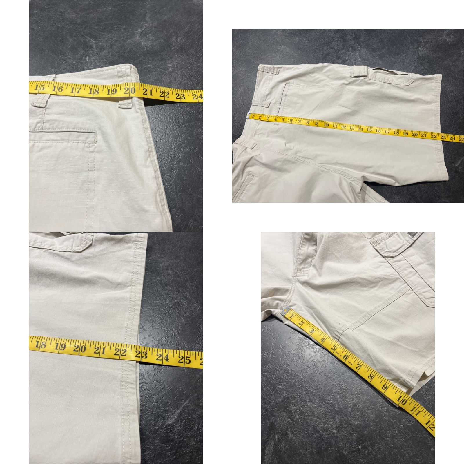 Wrangler Wrangler Cargo Shorts Men's 42 Beige Utility Outdoor Hiking Quick Dry Lightweight Size US 42 / EU 58 - 8 Thumbnail