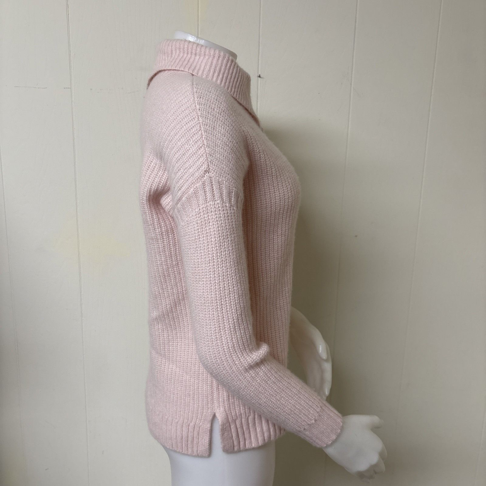 Other Garnet Hill Sweater Womens Small Pink Cashmere Button Should Size S / US 4 / IT 40 - 3 Thumbnail