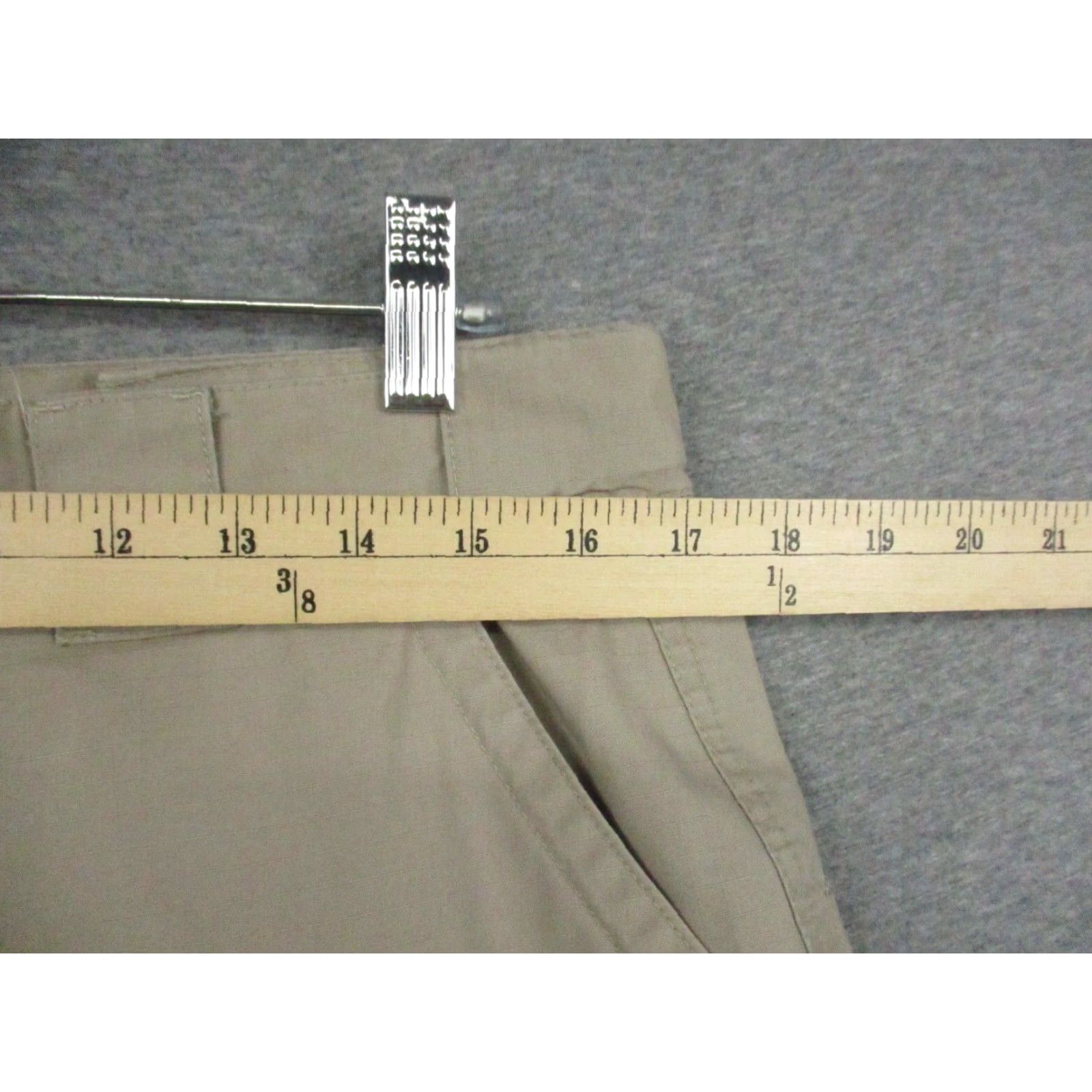 Vintage Tru-Spec Cargo Pants 34x30 Brown Stretch Military Police Tactical Rip Stop Pants Mens Size US 34 / EU 50 - 5 Thumbnail