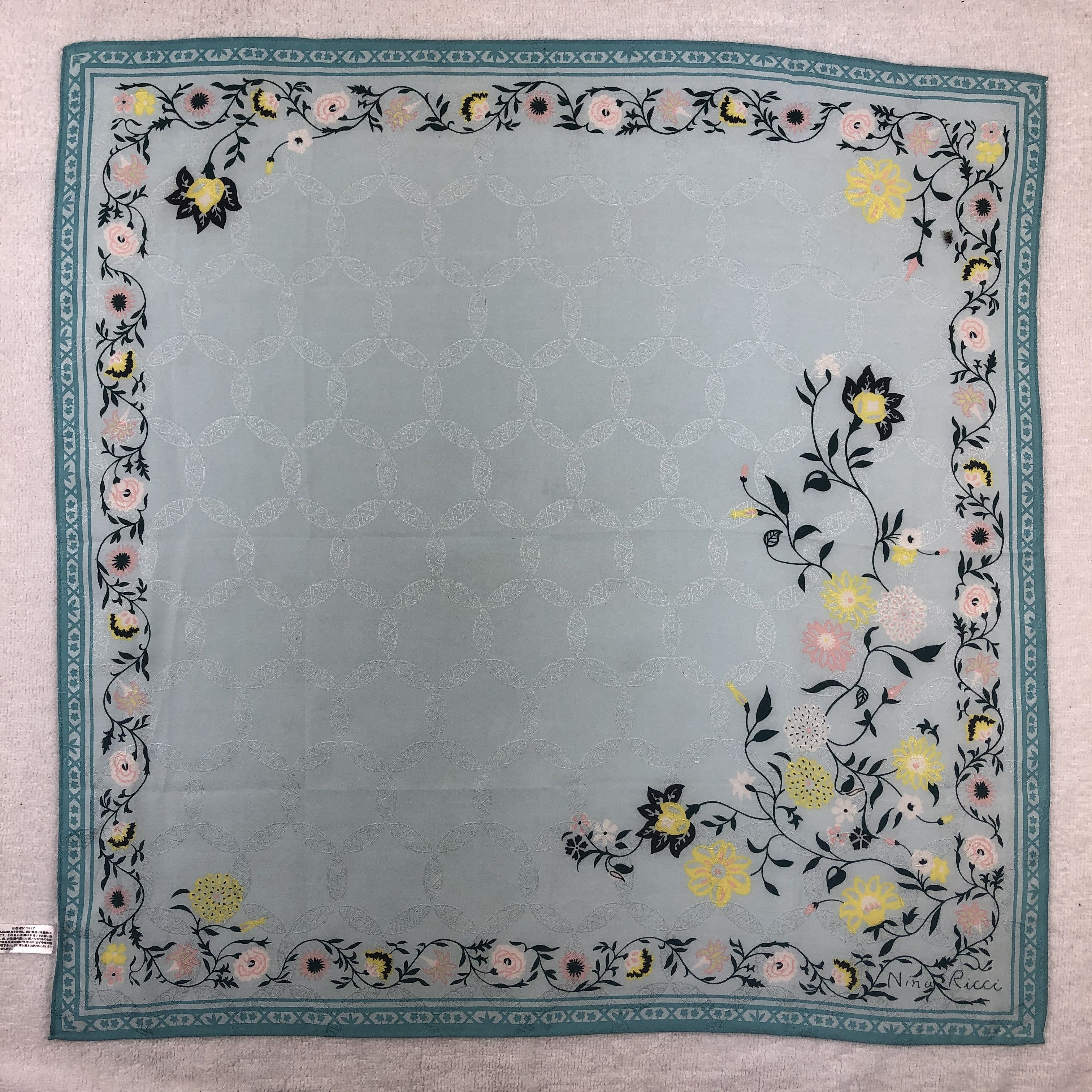Nina Ricci × Vintage Nina Ricci Handkerchief / Bandana . Neckerchief Size ONE SIZE - 2 Thumbnail