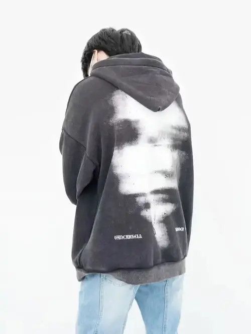 Japanese Brand × Vintage Grunge Emo Zip Up Graphic Hoodies Size US M / EU 48-50 / 2 - 3 Thumbnail
