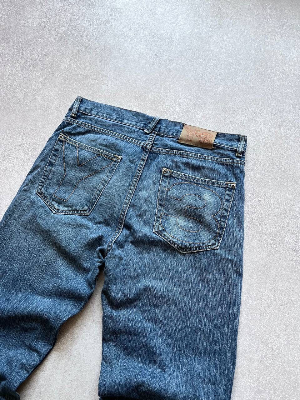 Vintage Vintage Y-3 Yohji Yamamoto Adidas Embroidery Jeans 32 Size US 32 / EU 48 - 4 Thumbnail