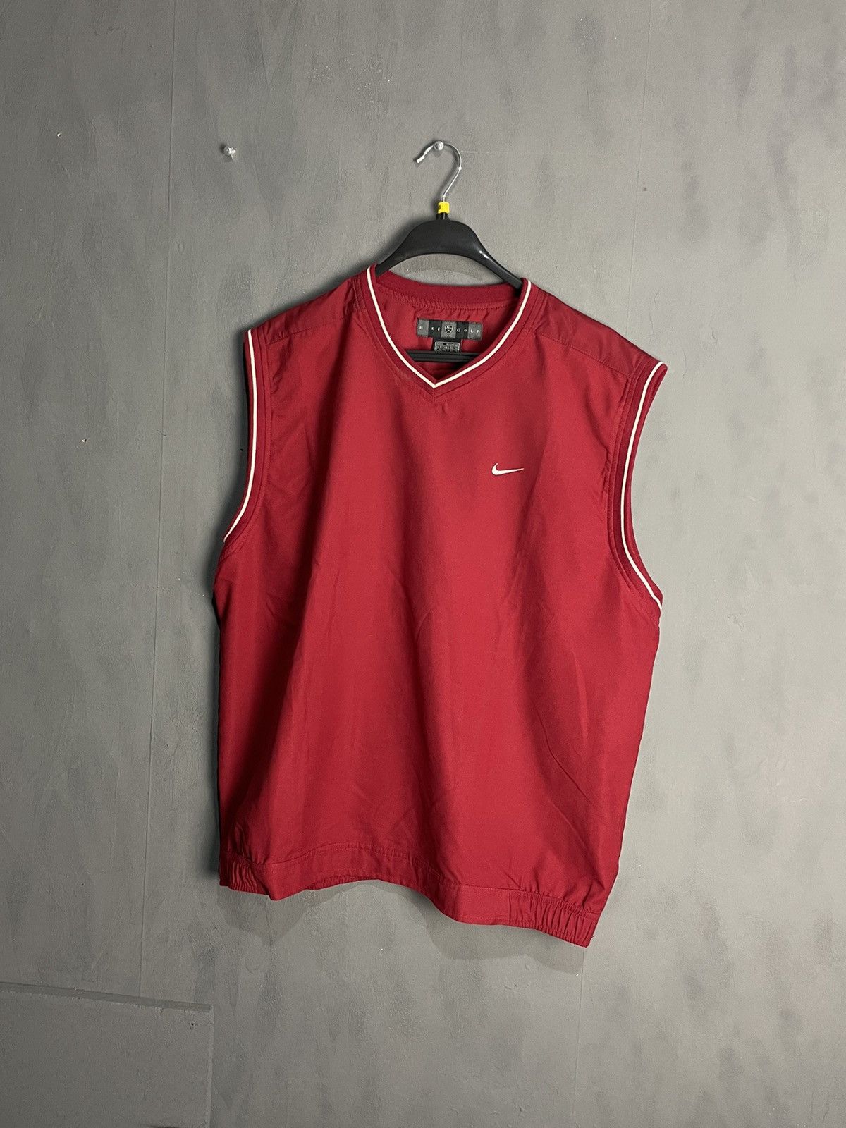 Nike Vintage Nike Golf Vest Sportswear Swoosh Streetwear Rare Size US L / EU 52-54 / 3 - 1 Thumbnail