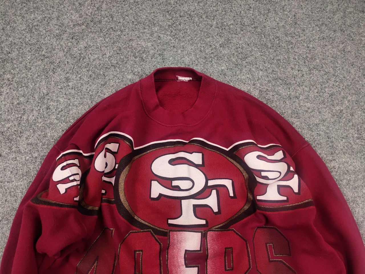 NFL Vintage 90's San Francisco 49ers NFL Big Logo Sweatshirt Size US M / EU 48-50 / 2 - 7 Thumbnail