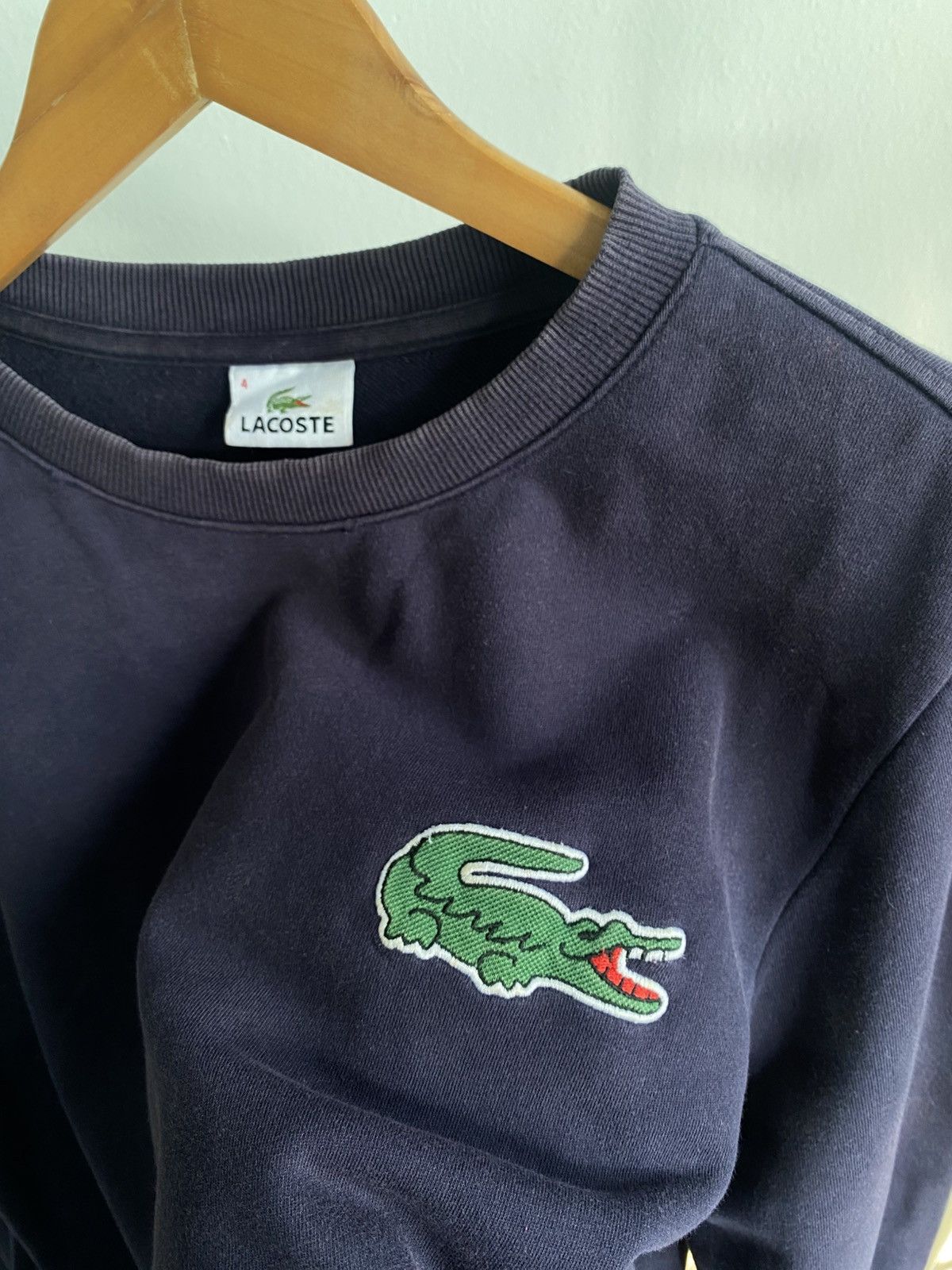 Lacoste 🔥 🔥 OFFER ME NOW ‼️ VTG Rare LACOSTE Sweatshirt on patches Size US L / EU 52-54 / 3 - 7 Thumbnail