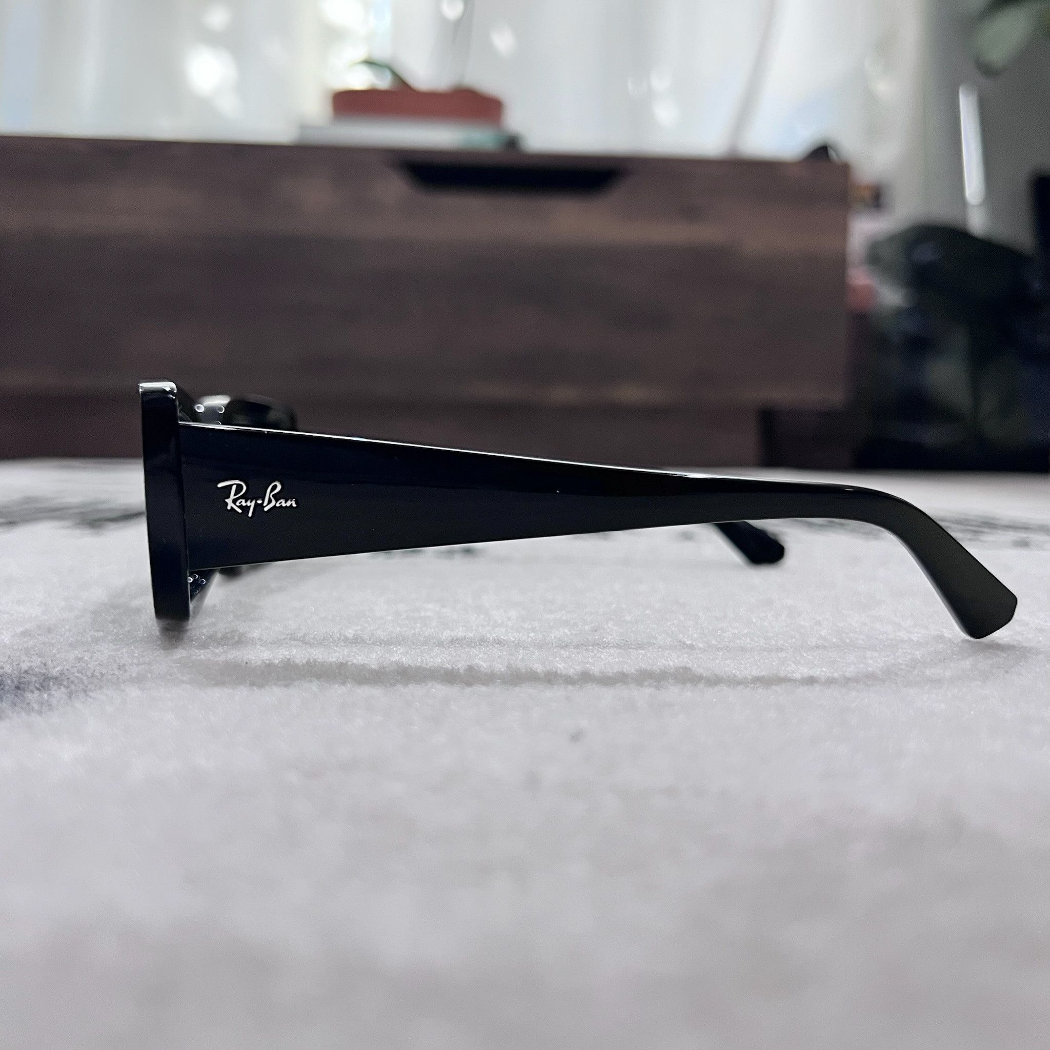 RayBan Ray-Ban Kiliane RB4395 F Bio Based Frame Square Sunglasses Size ONE SIZE - 5 Thumbnail