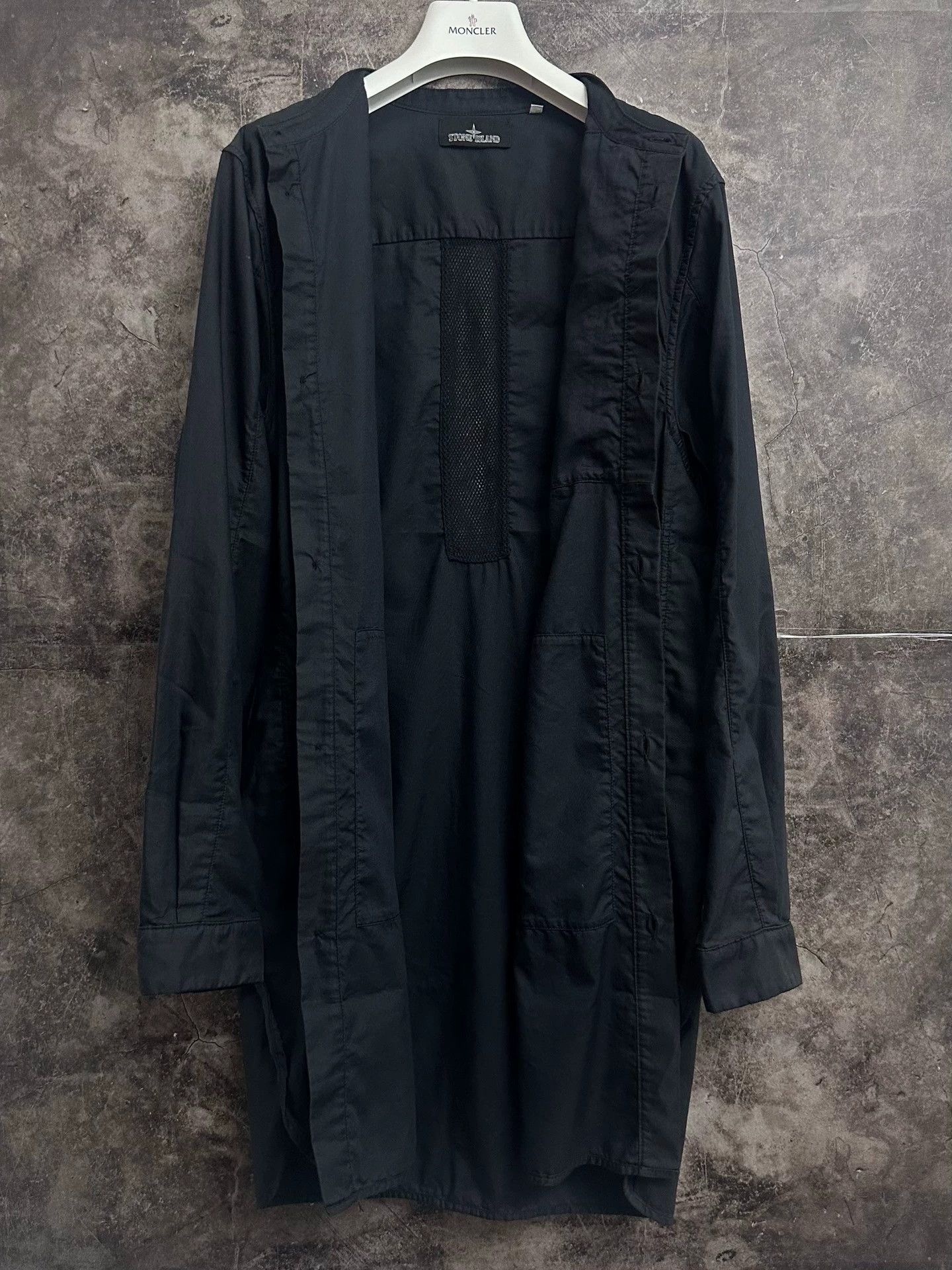 Stone Island Stone Island Shadow Project Nylon Long Coat Black M Size US M / EU 48-50 / 2 - 2 Thumbnail