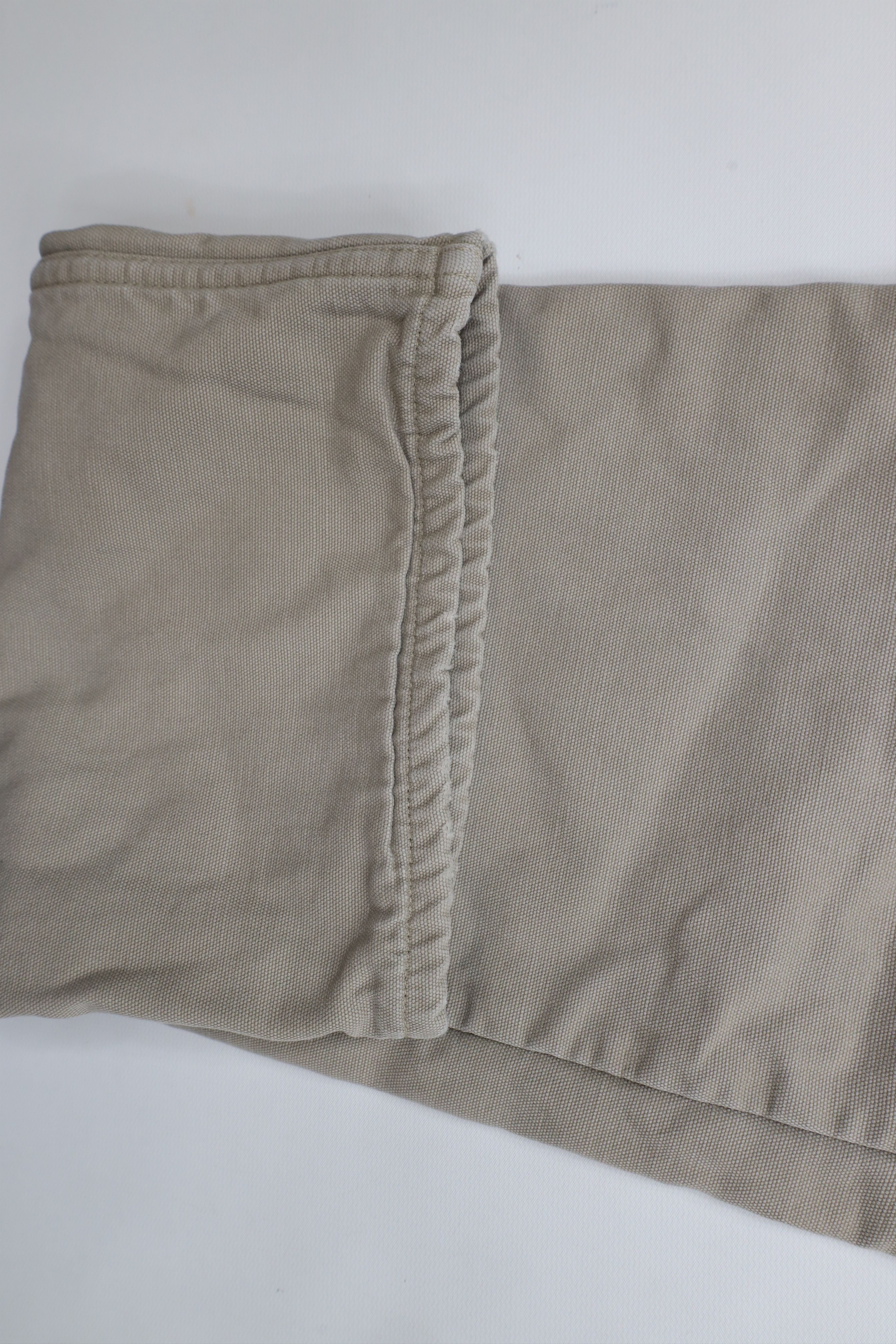 L.L. Bean × Vintage Vintage 90s LL Bean Flannel Lined Pathfinder Canvas Pants Size US 32 / EU 48 - 10 Thumbnail
