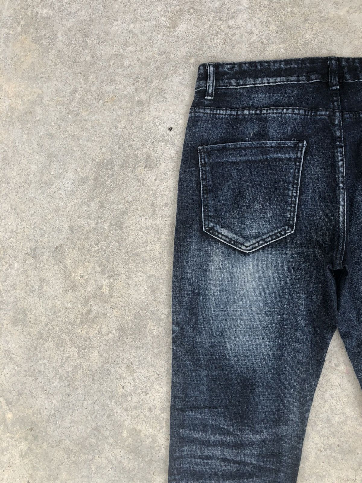 Who Decides War Sosoo Patchwork Jeans Distressed Jeans Size US 32 / EU 48 - 9 Thumbnail