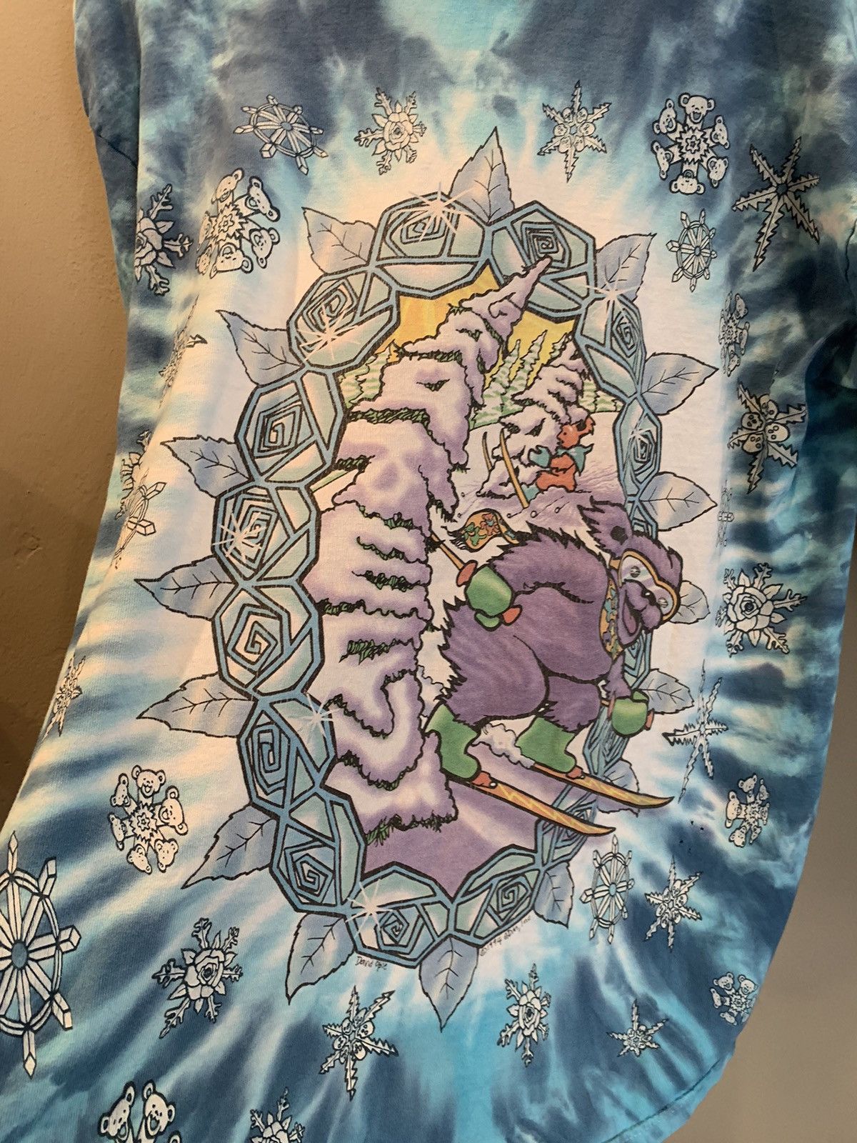 Grateful Dead × Liquid Blue × Vintage *RARE* Vintage 1994 Grateful Dead Liquid Blue Ski Snow Shirt Size US L / EU 52-54 / 3 - 4 Thumbnail