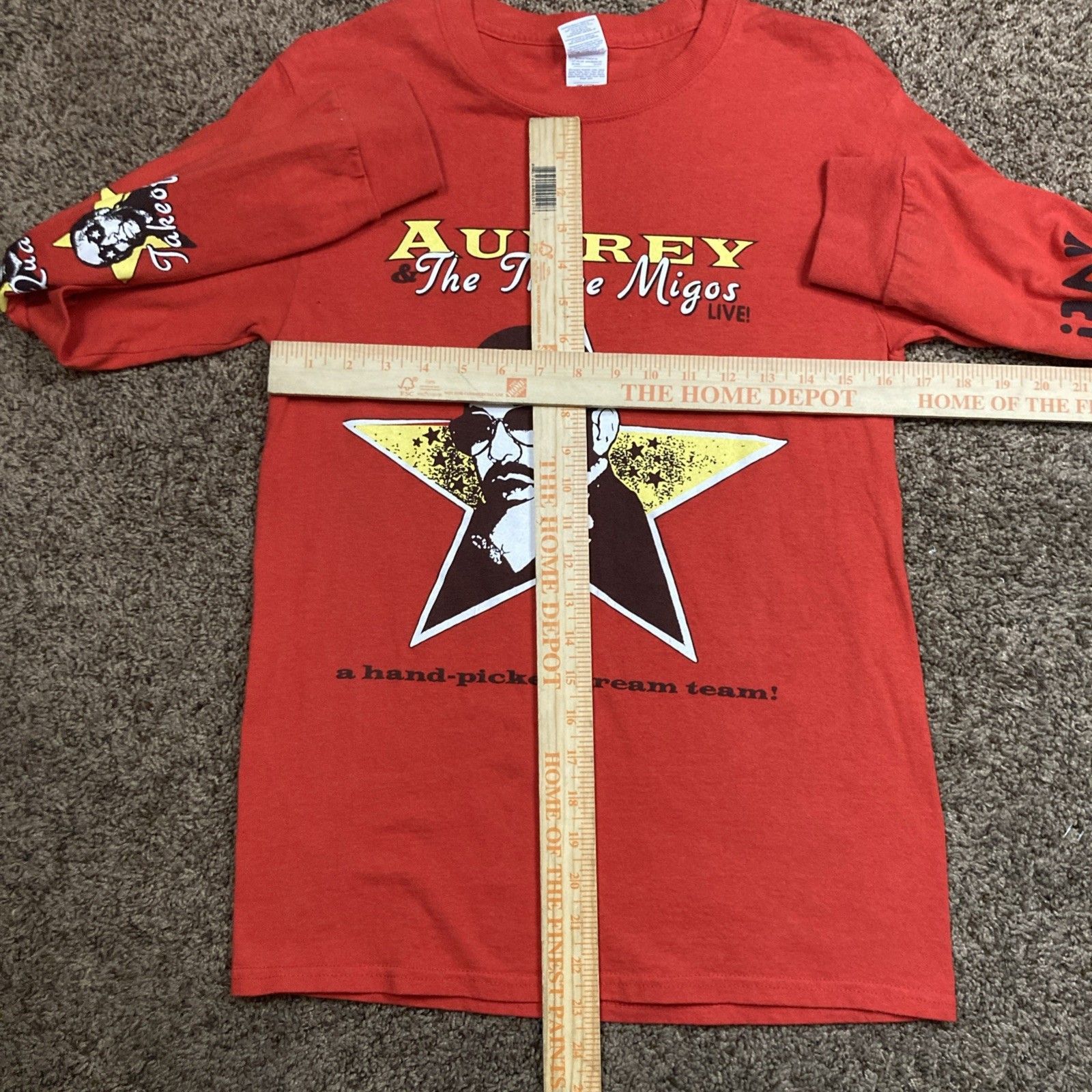 Drake Drake Scorpion Tour 2018 Aubrey & The Migos LS T Shirt Sz S Size US S / EU 44-46 / 1 - 3 Thumbnail