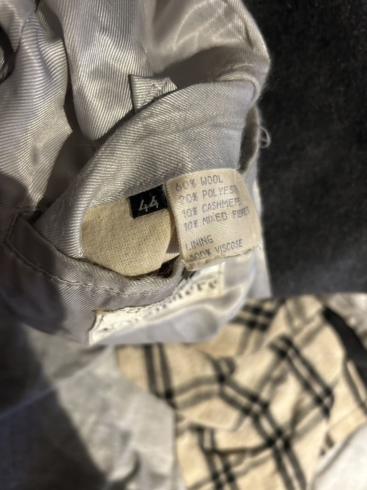 Other Vintage Wool and Cashmere long coat - Made in England Size US S / EU 44-46 / 1 - 9 Thumbnail