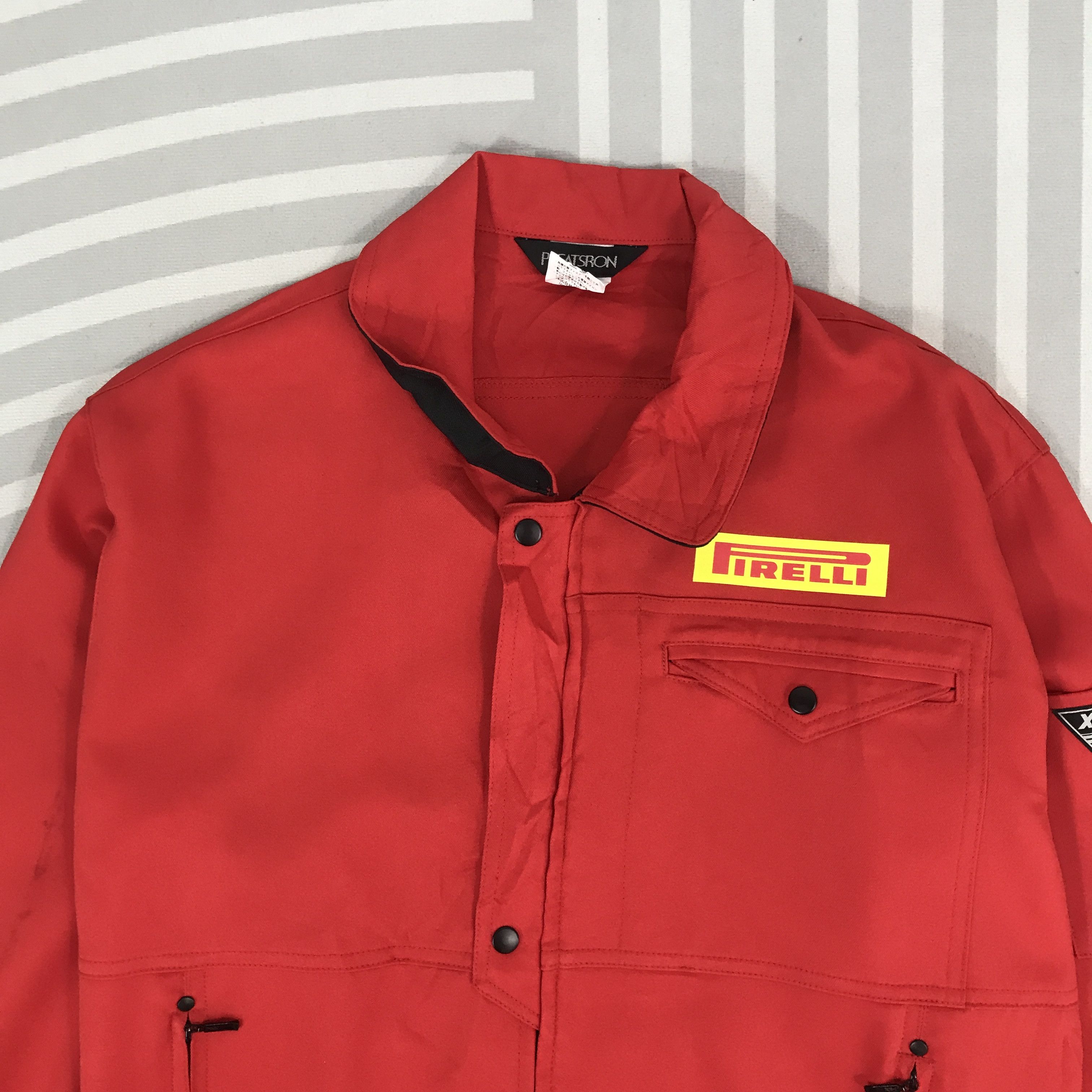 Japanese Brand × Vintage Vintage Pirelli Tyre Racing uniforms Jacket Size US L / EU 52-54 / 3 - 3 Thumbnail