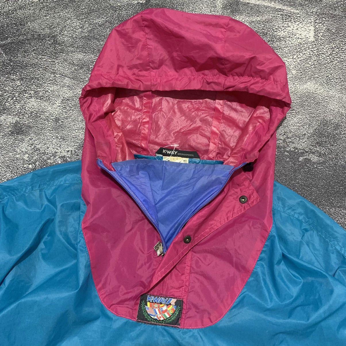 K-Way Cagoule kway vintage Size US M / EU 48-50 / 2 - 4 Thumbnail