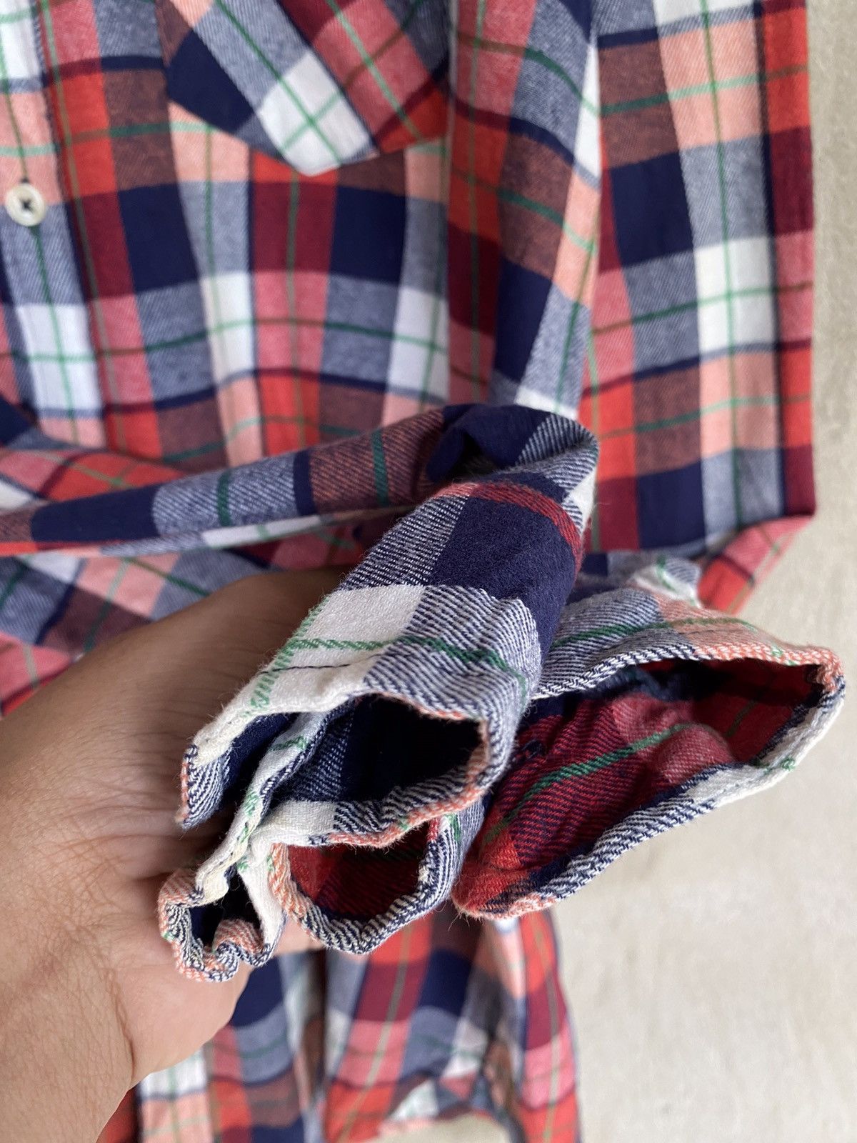 Ciaopanic Ciaopanic Plaid Tartan Flannel Shirt Button Up Size US S / EU 44-46 / 1 - 6 Thumbnail