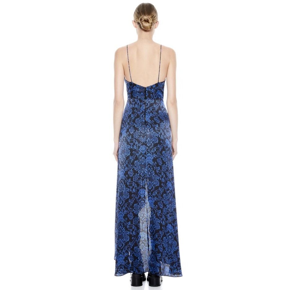 Alice + Olivia Alice + Olivia Christina Dress Size 6 dramatic blue black Size M / US 6-8 / IT 42-44 - 13 Thumbnail