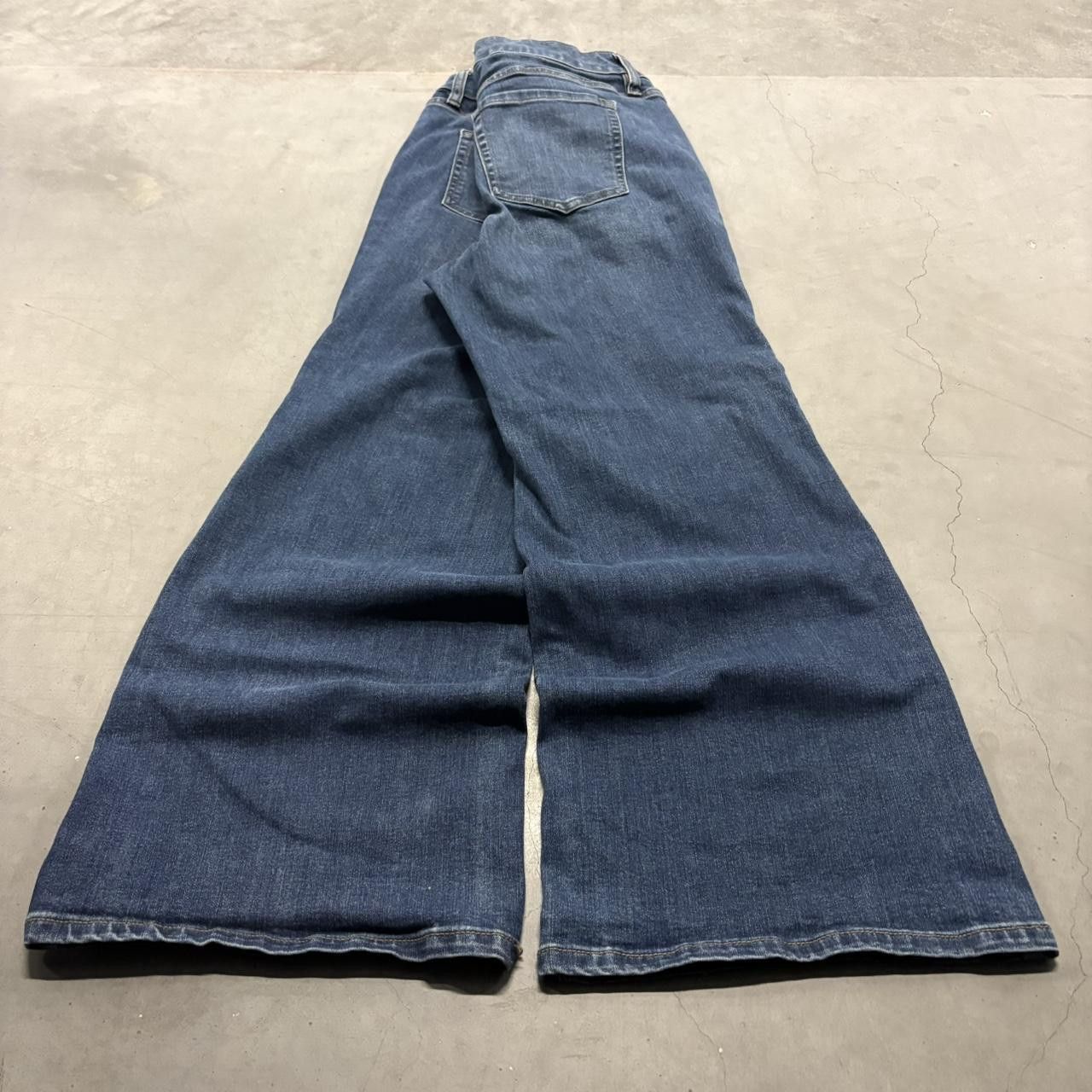 Vintage Crazy Vintage Y2K/2000s Baggy Flare Wideleg Skater Streetwear Dark Wash Denim Jeans! Size US 34 / EU 50 - 6 Thumbnail
