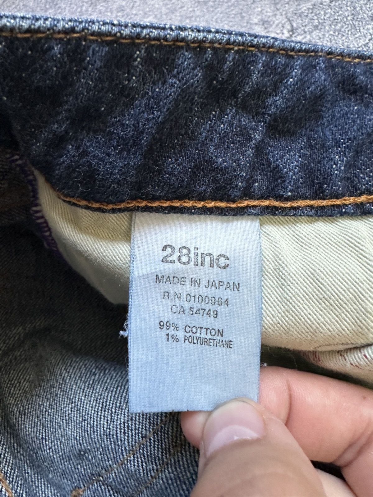 Prps Prps Women’s Purple Selvedge Japan Distressed Jeans Size 28 Size 28" / US 6 / IT 42 - 9 Thumbnail