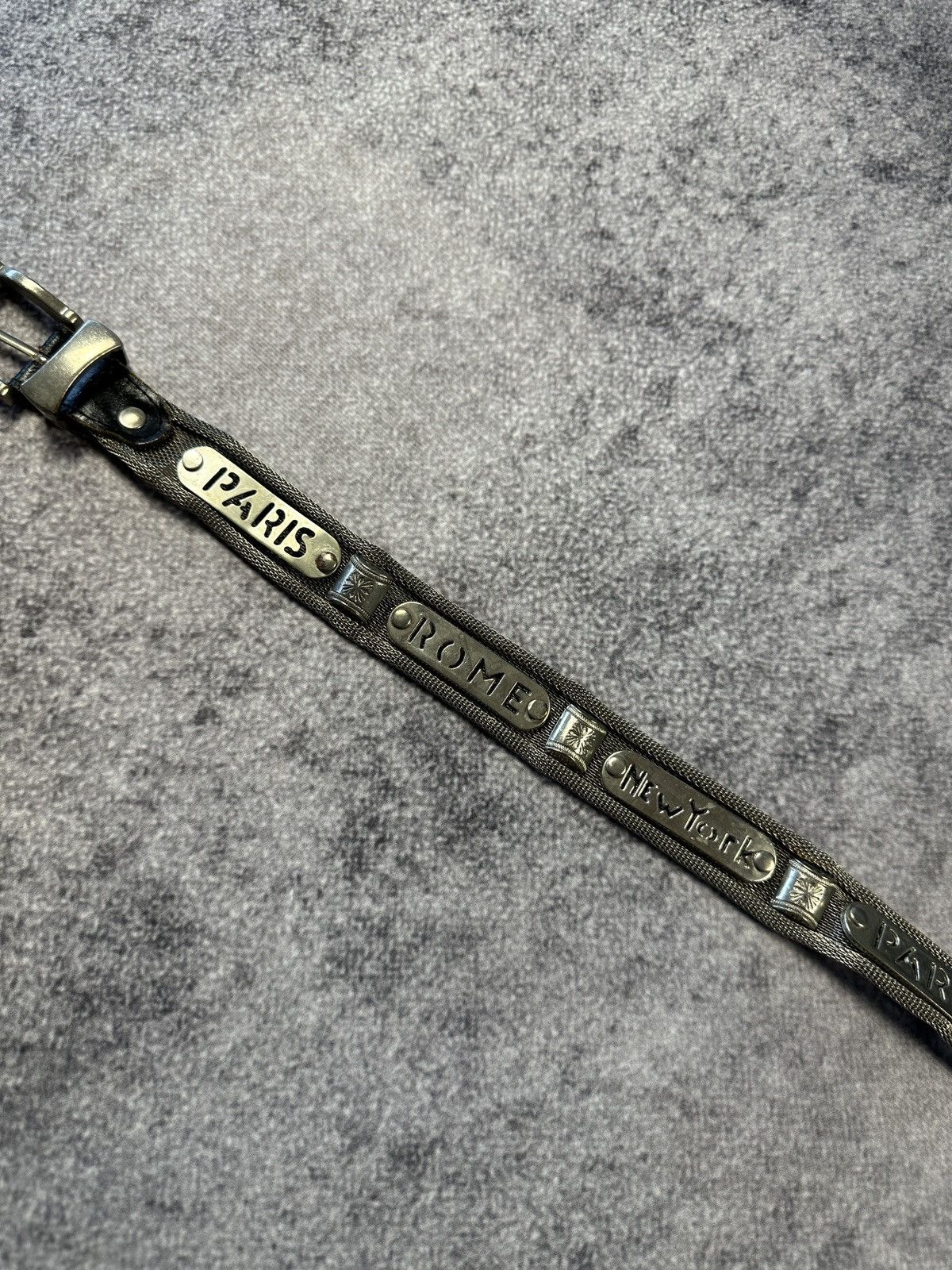 Other Y2K Metal Belts Avant Garde Rare Streetwear Style USA Paris Size ONE SIZE - 3 Thumbnail