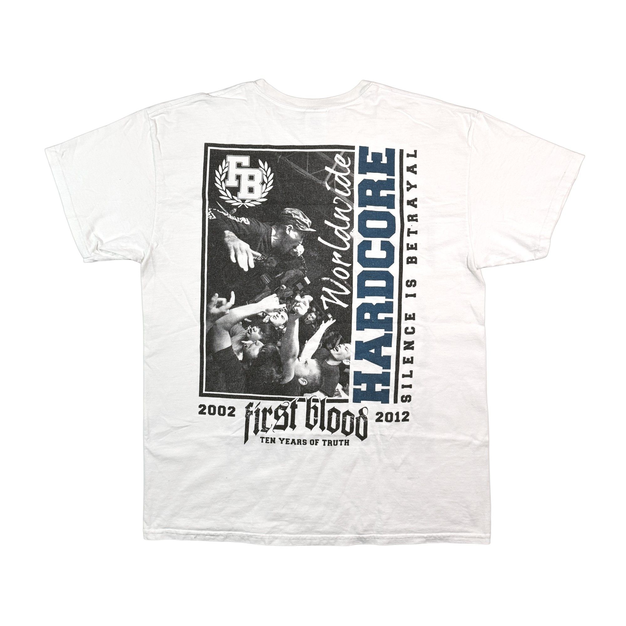 Band Tees First Blood Silence Is Betrayal 2012 T-shirt Hardcore Size US L / EU 52-54 / 3 - 2 Thumbnail