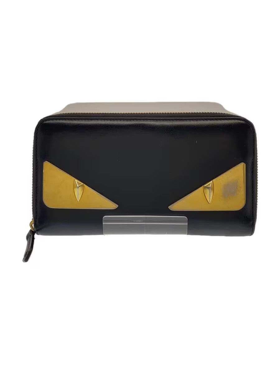 Fendi Fendi Leather Long Wallet Black Size ONE SIZE - 1 Thumbnail