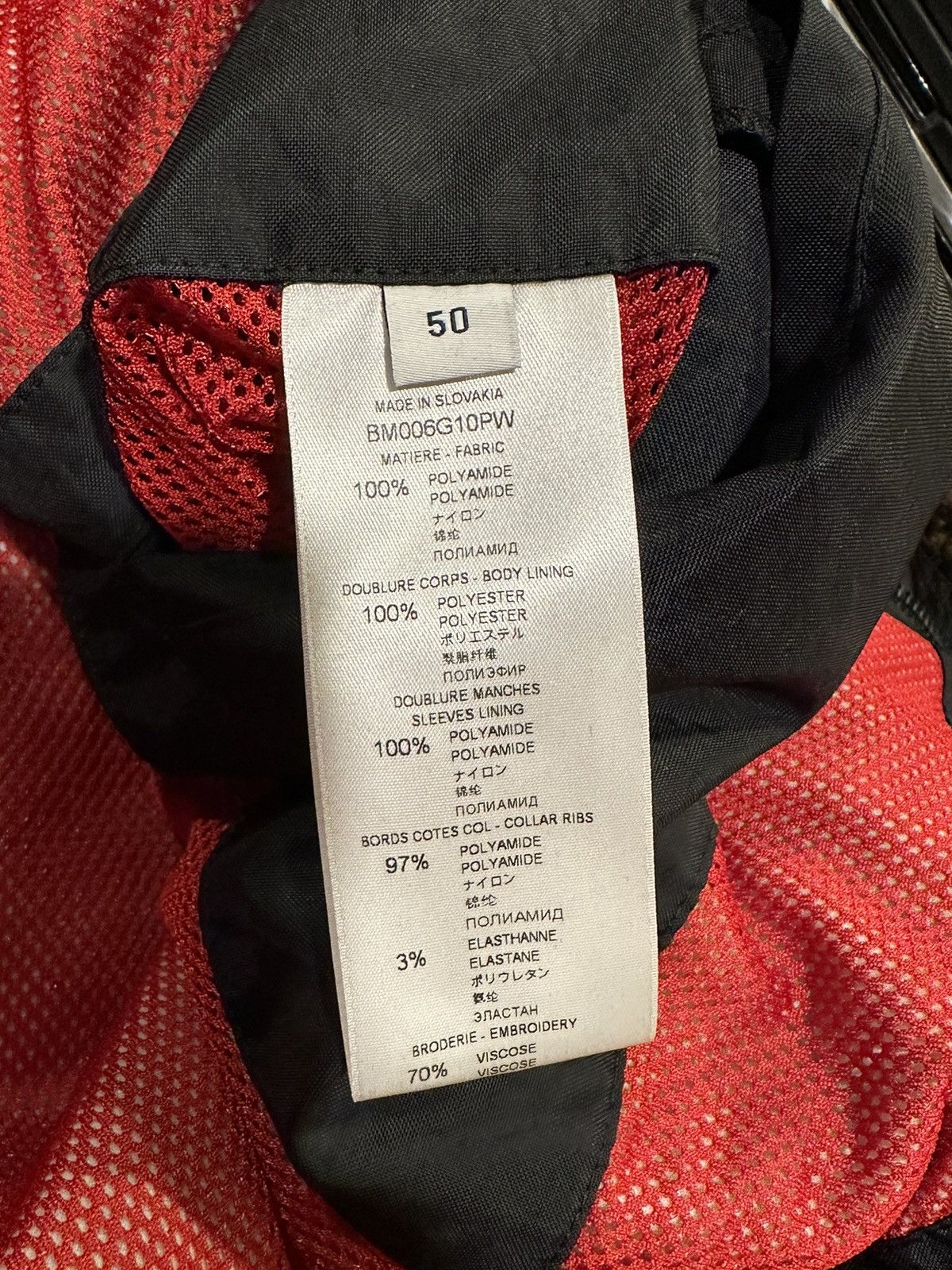 Givenchy Givenchy Vintage Sports Sailing Zip Up Black / Red Jacket Size US L / EU 52-54 / 3 - 18 Thumbnail