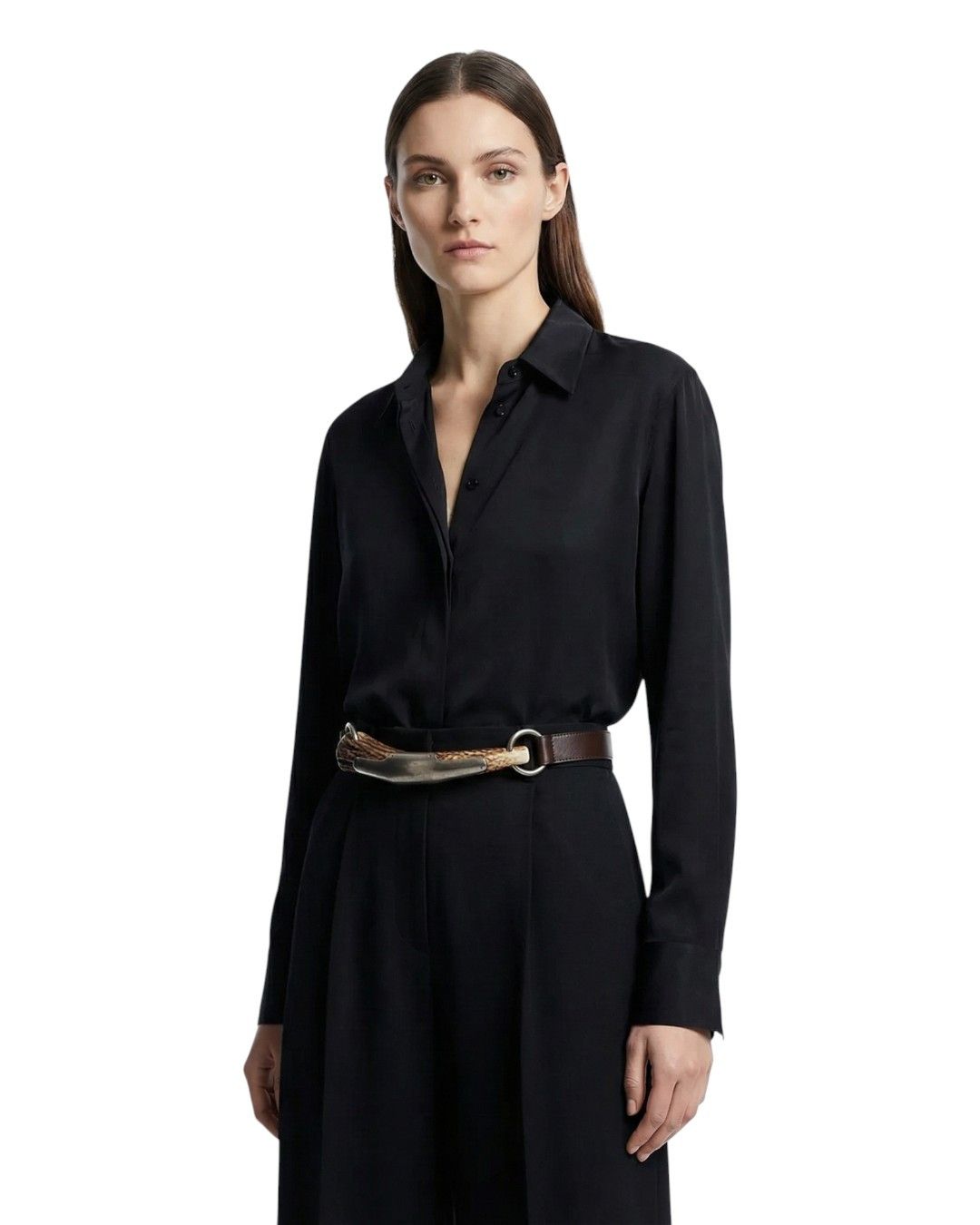 Yves Saint Laurent F/W 2003 MOMBASA LEATHER BELT Size 28 - 5 Thumbnail