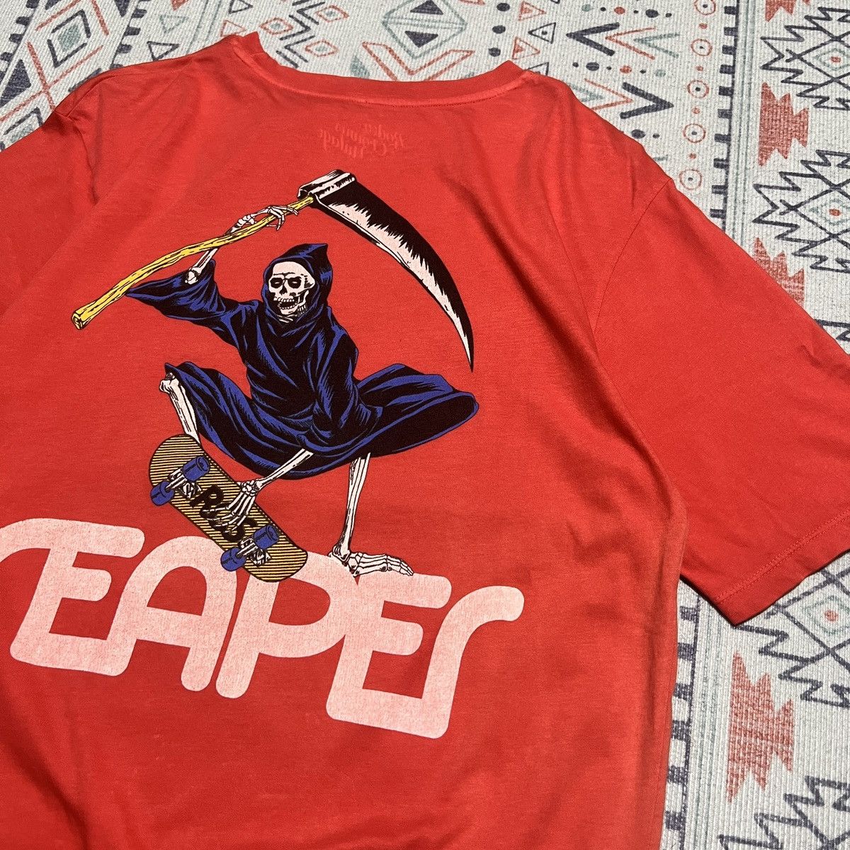 If Six Was Nine × Japanese Brand Rodeo Crowns Skull Skate Tshirt Size US M / EU 48-50 / 2 - 3 Thumbnail
