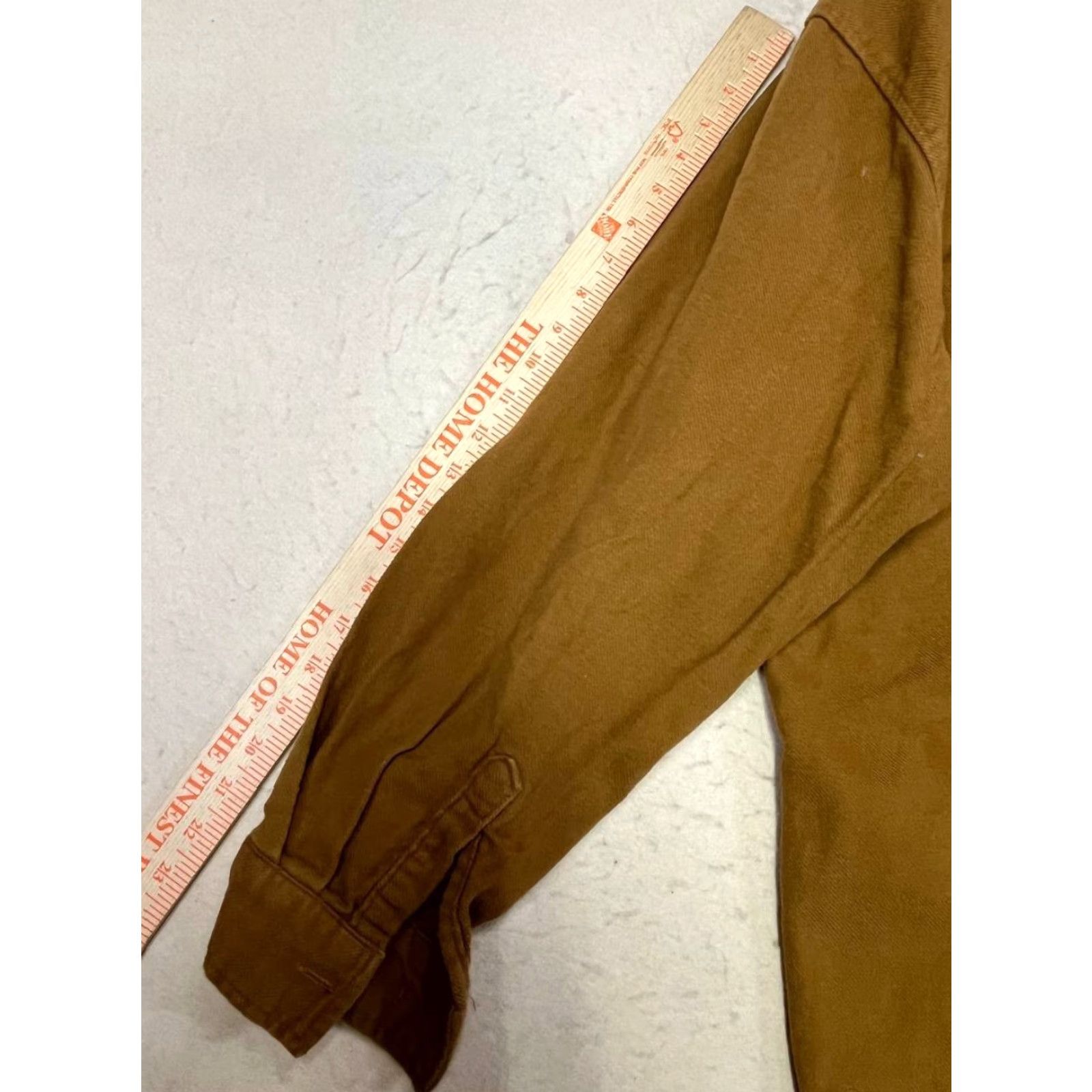 Rothco Rothco Shirt Mens 2XL Brown Button-Up Long Sleeve Outdoor Camping Casual Size US XXL / EU 58 / 5 - 3 Thumbnail