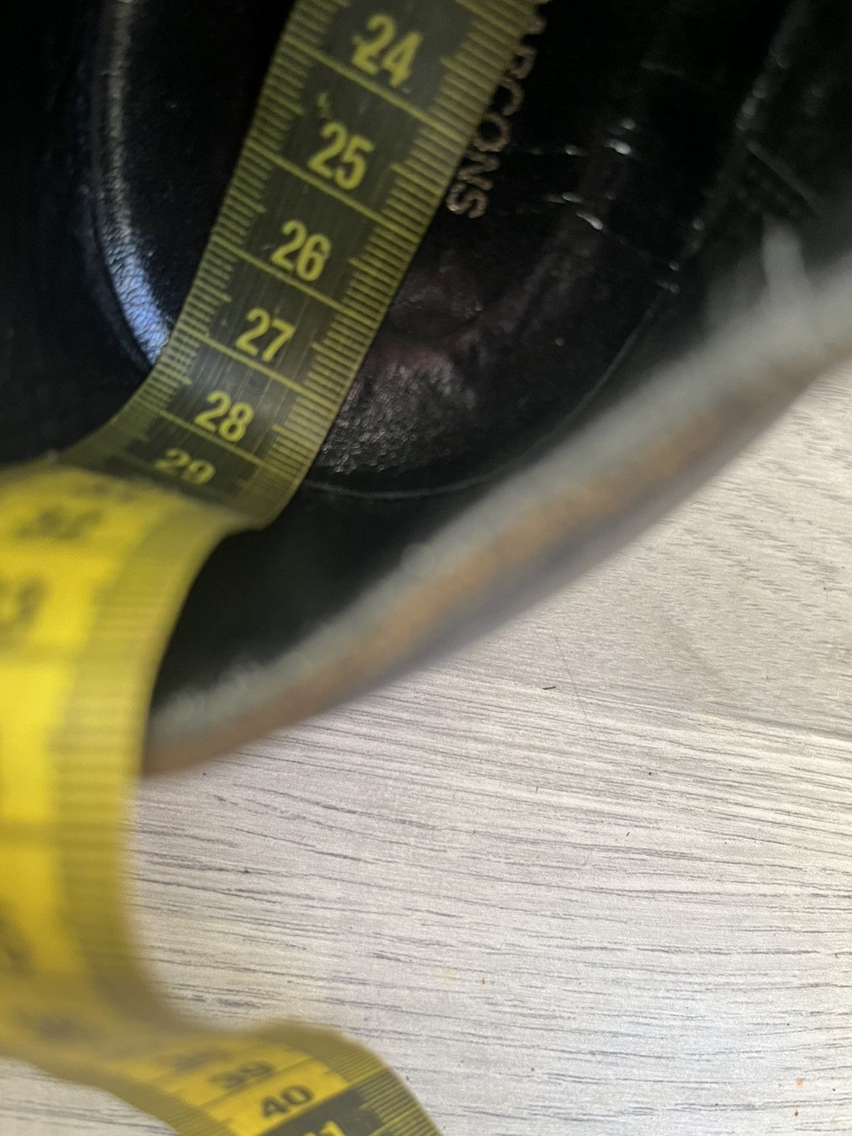 Comme des Garcons Commes des garcon rubber toe black leather derby shoes Size US 10 / EU 43 - 13 Thumbnail