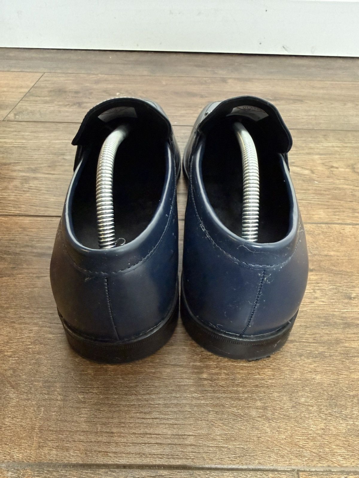 Guess GUESS Men’s Navy Blue Dress Loafers – Metal Logo Detail Size US 9.5 / EU 42-43 - 4 Thumbnail