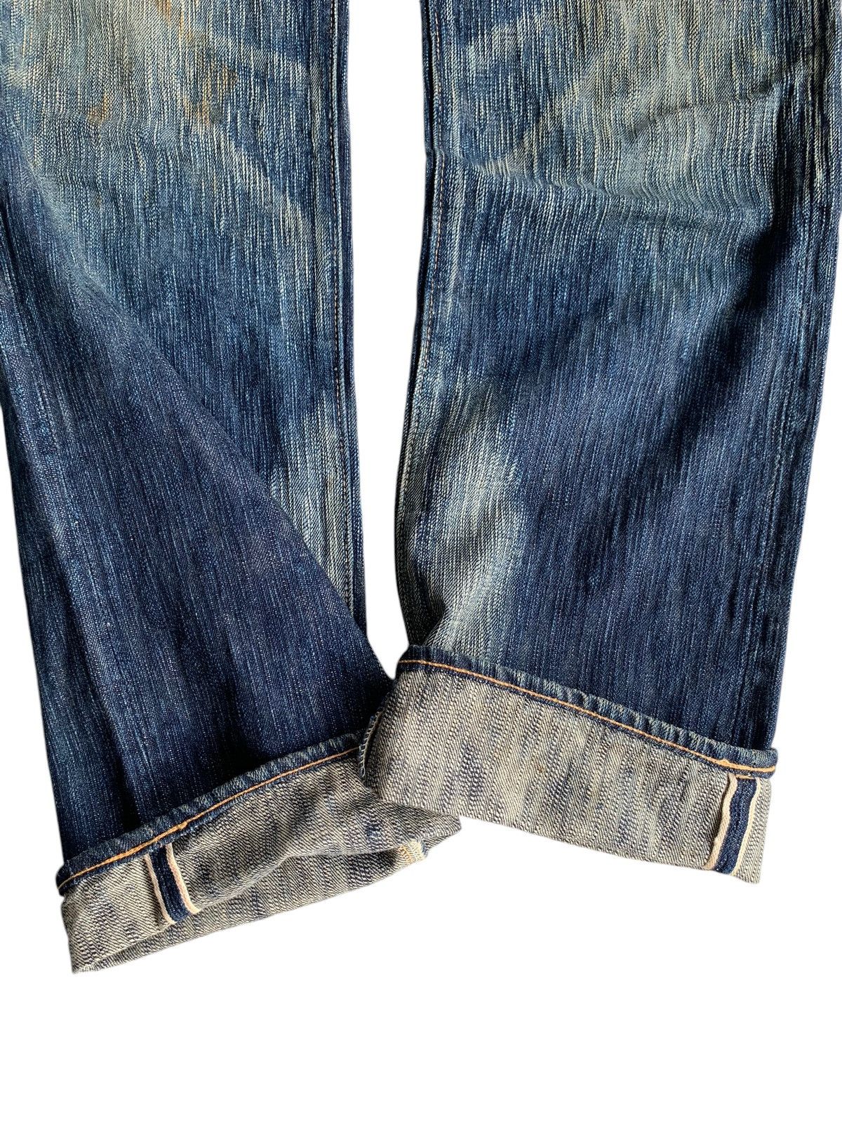 Japanese Brand × Kapital × Vintage ETERNAL SELVEDGE BUTTON FLY RUSTY JAPANESE DENIM Size US 30 / EU 46 - 9 Thumbnail
