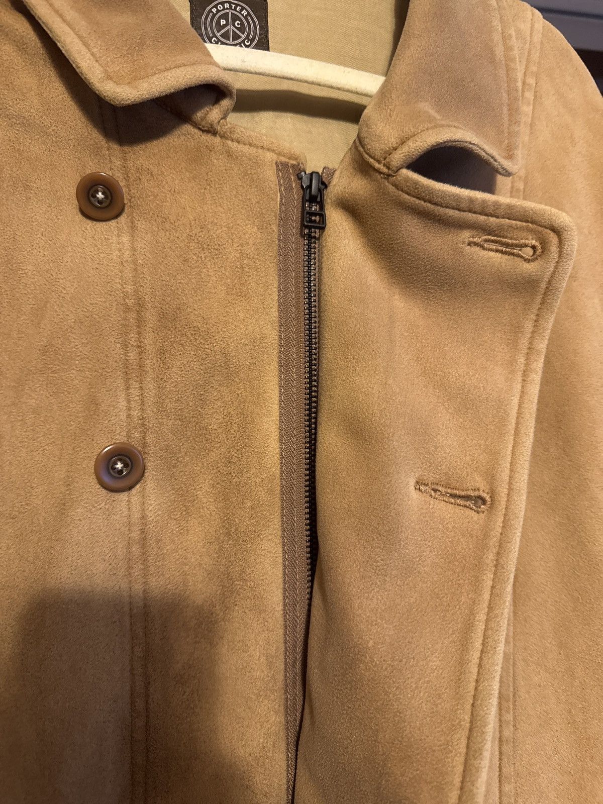 Porter Classic Porter Classic Khaki Aging Jacket Moleskin Suede Size US M / EU 48-50 / 2 - 3 Thumbnail