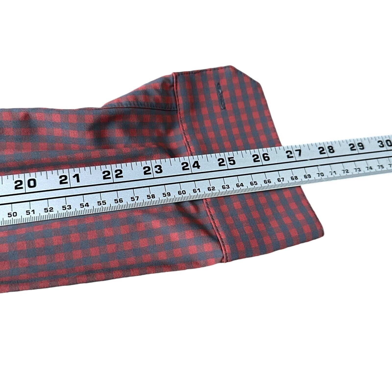 Mizzen+Main Mizzen + Main Shirt Mens Large Red Black Buffalo Button Up Size US L / EU 52-54 / 3 - 9 Thumbnail