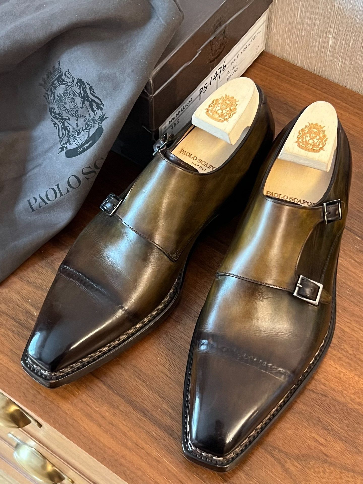 Other Paolo Scafora MTO Monk Shoes Size US 9 / EU 42 - 1 Thumbnail